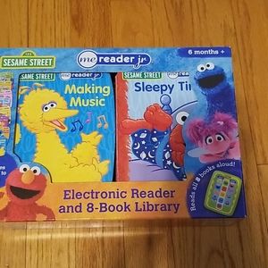 Electronic Reader and 8 Books